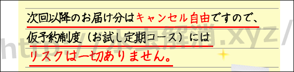 クリアネイルショット単品購入画面3.3